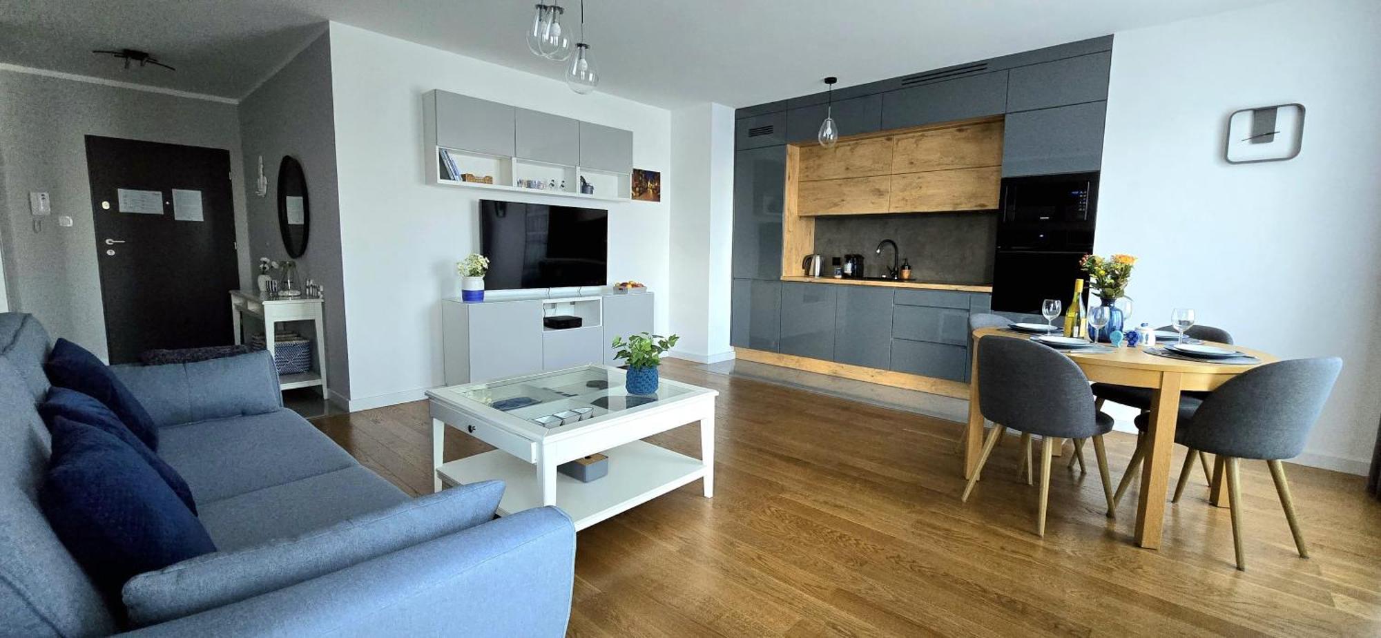 Apartament Dreams Przystan Letnica By Triapart Gdańsk Kültér fotó