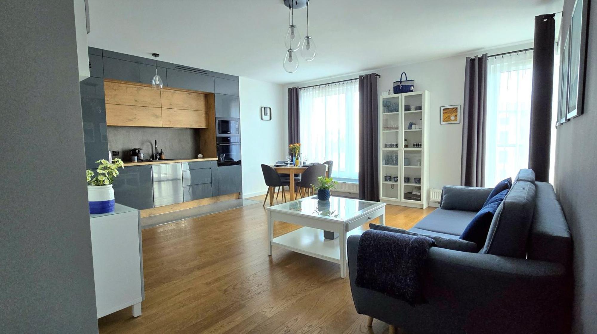 Apartament Dreams Przystan Letnica By Triapart Gdańsk Kültér fotó